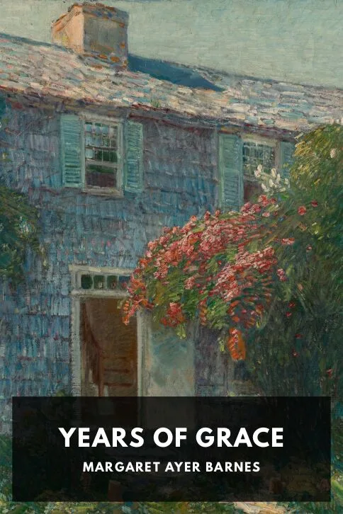 Years of Grace — Margaret Ayer Barnes cover