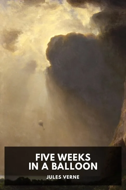 Five Weeks in a Balloon — Jules Verne cover