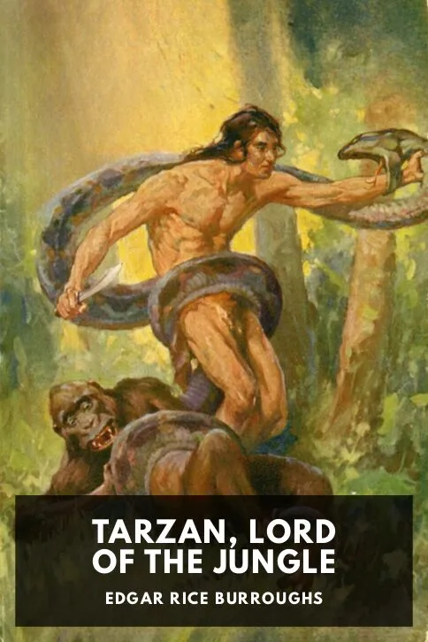 Tarzan, Lord of the Jungle — Edgar Rice Burroughs cover
