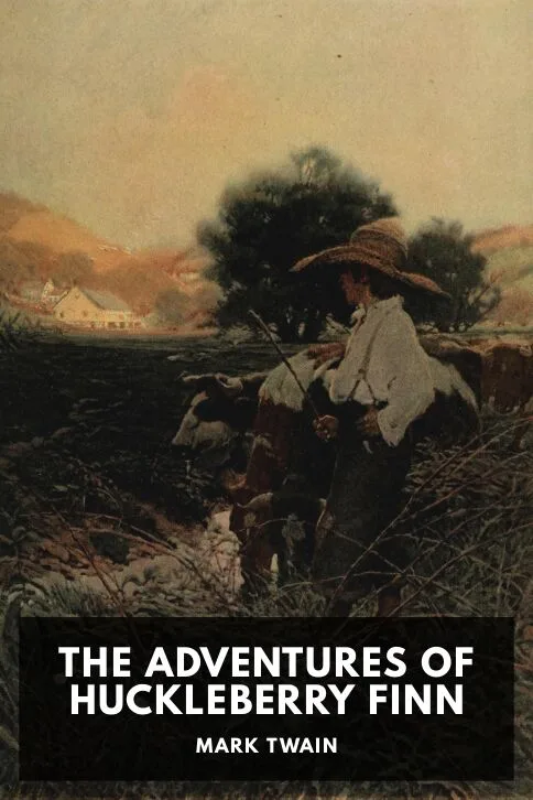 The Adventures of Huckleberry Finn — Mark Twain cover