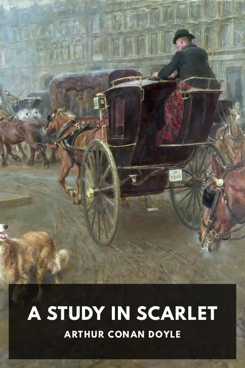 A Study in Scarlet — Arthur Conan Doyle cover