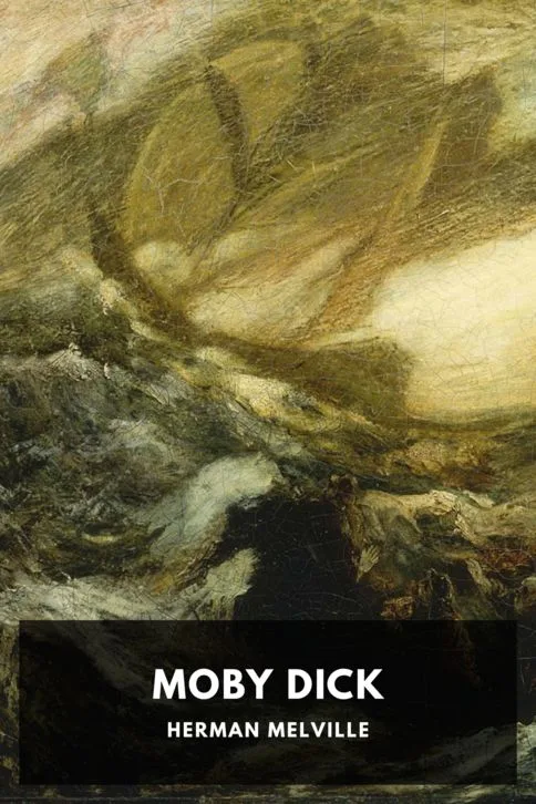 Moby Dick — Herman Melville cover